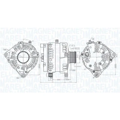 Billede af Generator MAGNETI MARELLI 063731513010