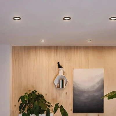 Billede af Paulmann Nova Plus Coin 3 stk IP23 2.700K sort