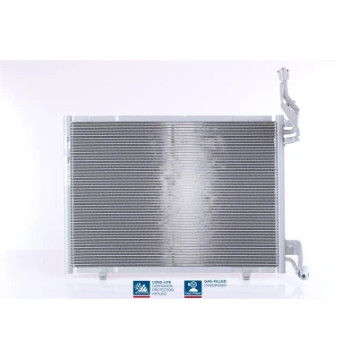 Billede af NISSENS 940525 Kondensator uden tørrer Aluminium 538 R 134a