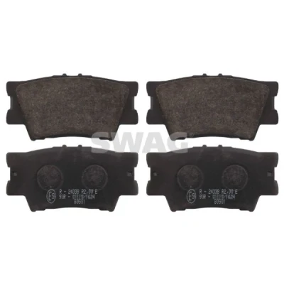 Billede af SWAG 81 91 6651 Bremseklodser bagaksel Ekskl. slidadvarselskontakt TOYOTA: RAV4 IV SUV, III Camry VII Sedan