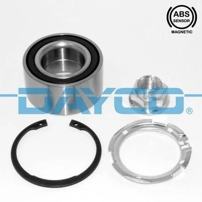 Billede af DAYCO KWD1007 Hjullejesæt med integreret ABS sensor RENAULT: Clio 4, TWINGO 2, Captur, NISSAN: Note I, MICRA 3, DACIA: SANDERO LOGAN MCV 2