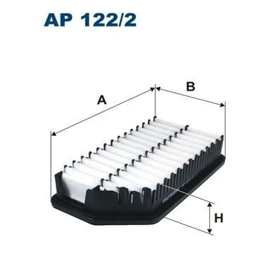 Billede af FILTRON AP 122/2 Luftfilter 54 144 266,5 Filterindsats HYUNDAI: i30 II Hatchback, Stationcar, Coupe, KIA: cee‘d Sportswagon