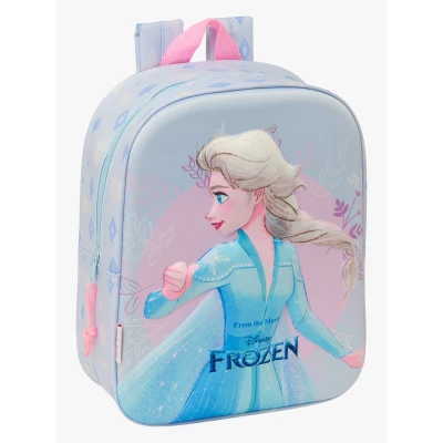 Billede af Frozen Skoletaske Syren 22 x 27 10 cm 3D