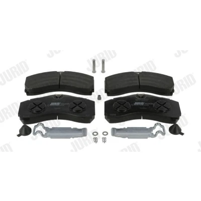 Billede af JURID 2924605390 Bremseklodser Forberedt til slidindikator med tilbehør MERCEDES BENZ: ACTROS MP2 / MP3