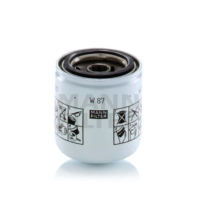 Billede af MANN filter W 87 Oliefilter M 20 X 1.5 Påskruet