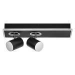 Billede af LEDVANCE LED loftspot Mars, 3 lys, 2 spots, sort