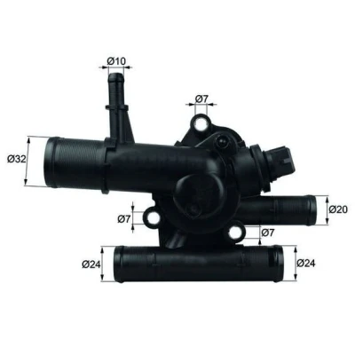 Billede af MAHLE ORIGINAL TI 217 83 Termostat med pakning RENAULT: TRAFIC 2 Kasten, NISSAN: Primera Stationcar