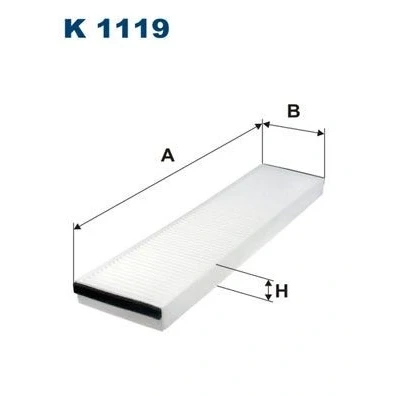 Billede af Filter, indvendig luft FILTRON K 1119
