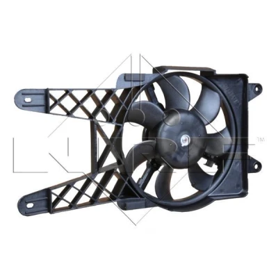 Billede af NRF 47039 Køleventilator 280 12 100 med kølerventilatorramme (karm) FIAT: Seicento / 600 Hatchback