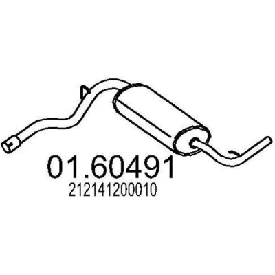 Billede af MTS 01.60491 Lydpotte 1170