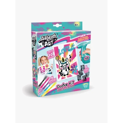 Billede af Canal Toys Håndværksspil Airbrush Art Poster Creation Hvid