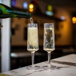 Billede af Champagneglas plast Superglas nr. 14 2 stk