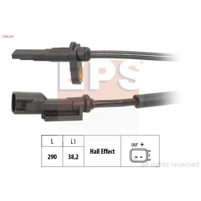 Billede af EPS 1.960.264 ABS Sensor 290mm