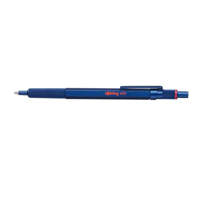 Billede af rotring 600 Ballpoint Pen metallic blue Skriveartikler