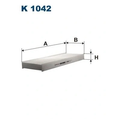 Billede af FILTRON K 1042 Kabinefilter Partikelfilter 380 134 36