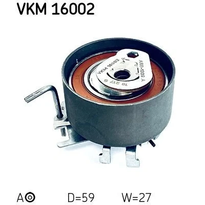 Billede af SKF VKM 16002 Strammehjul, tandrem RENAULT: Clio III Grandtour