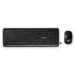 Billede af Nedis Mus og tastatur sæt Trådløs forbindelse: USB 800 / 1200 1600 DPI Justerbar AZERTY FR layout