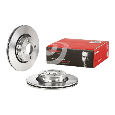 Billede af BREMBO 09.7821.10 Bremseskiver 280 22 4 indvendigt ventileret AUDI: 80 B4 Sedan, Cabriolet B4, Avant