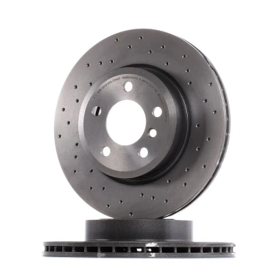 Billede af BREMBO XTRA LINE 09.9581.1X Bremseskiver 325 25 5 perforeret/indv. ventileret coatet højkarboniseret med skruer BMW: X3