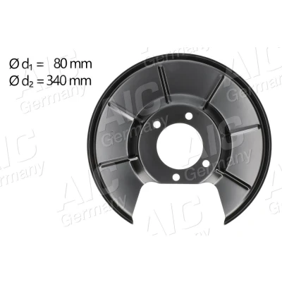 Billede af AIC 56326 Ankerplade Bagaksel venstre FORD: MONDEO 4 Turnier, Galaxy Mk2 MPV,