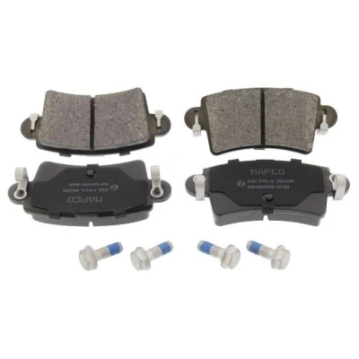 Billede af MAPCO 6760 Bremseklodser bagaksel med akustisk advarsel for slid anti knirke plade RENAULT: MASTER 2 Pritsche/Fahrgestell, OPEL: Movano A Bus