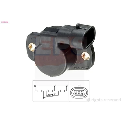 Billede af EPS 1.995.096 Gasspjæld Potentiometer uden pakning Made in Italy OE Equivalent FIAT: Panda II Hatchback, 500 C Cabriolet