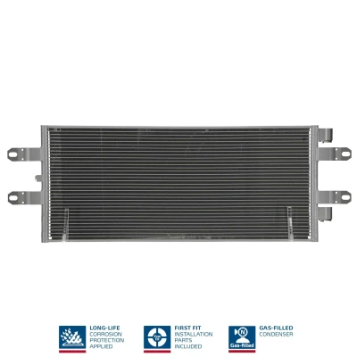 Billede af NISSENS 940440 Kondensator uden tørrer Aluminium 842 R 134a