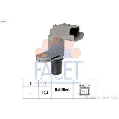Billede af Sensor, knastakselposition FACET 9.0468