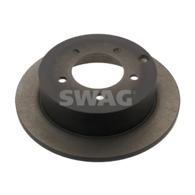Billede af SWAG 80 93 1280 Bremseskiver bagaksel 262 10 5 114,3 fuldstændigt coatet MITSUBISHI: Lancer 8 Limousine,