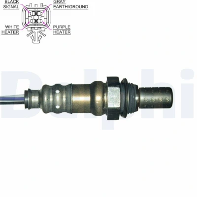 Billede af DELPHI ES20214 12B1 Lambdasonde pladesonde, opvarmet HYUNDAI: SONATA 4