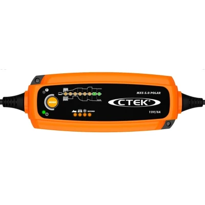 Billede af CTEK MXS 5.0 Polar 56 855 Batterilader transportabel, vedligeholdelsesoplader 5 12 1.2 110