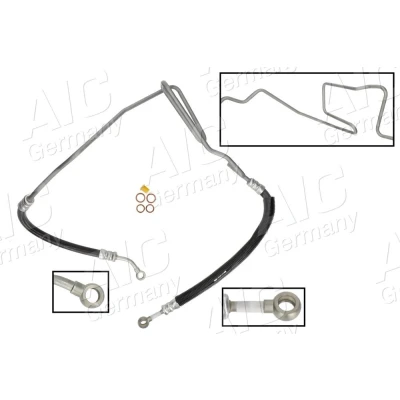 Billede af AIC 58526 Hydraulikslange, styretøj fra hydraulikpumpe til tandstang VOLKSWAGEN: Golf 4, 4 Variant