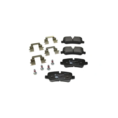 Billede af HELLA 8DB 355 011 981 Bremseklodser Forberedt til slidindikator med tilbehør LAND ROVER: Range Rover Sport, Discovery 3, 4