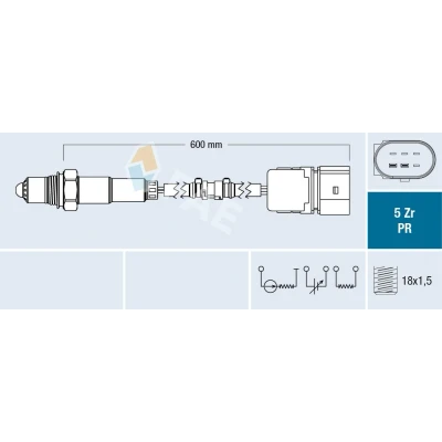 Billede af Lambdasonde FAE 75042