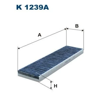 Billede af FILTRON K 1239A Kabinefilter Aktivkulfilter 440 119 30 MINI: Hatchback, Clubman, Countryman