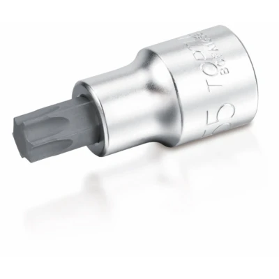 Billede af TOPTUL BCFA0840 Skraldenøgleindsats (Hexagon) 1/4 Torx T40 Krom vanadium stål