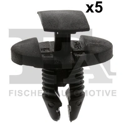 Billede af FA1 21 20009.5 Clips, side /beskyttelseslister sort PEUGEOT: 3008 I, 508 I SW, 207 Hatchback, CITROËN: Berlingo / First C3 Aircross 2