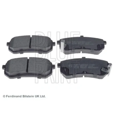 Billede af BLUE PRINT ADG04267 Bremseklodser bagaksel med akustisk advarsel for slid anti knirke plade HYUNDAI: i10 I, KIA: Picanto I