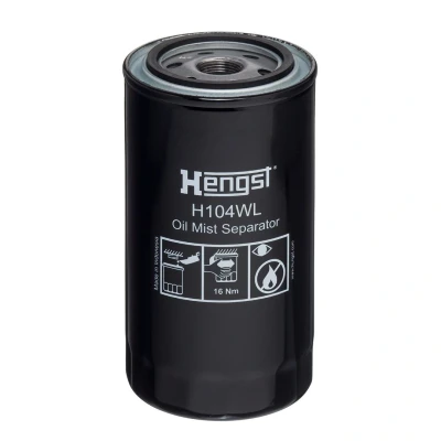 Billede af HENGST filter H104WL Luftfilter 178 93 Påskruet