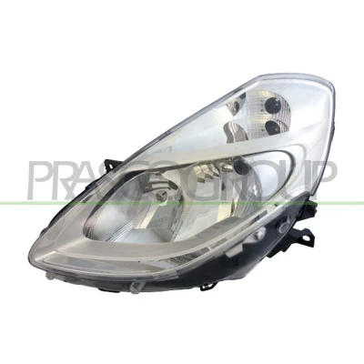 Billede af PRASCO RN3274904 Forlygter venstre H7/H7 krom RENAULT: Clio 3, III Grandtour