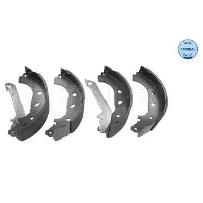 Billede af MEYLE 714 533 0007 Bremsebakker bagaksel 228 57 med arm, uden fjeder ORIGINAL Quality FORD: Transit Connect Mk1 Van