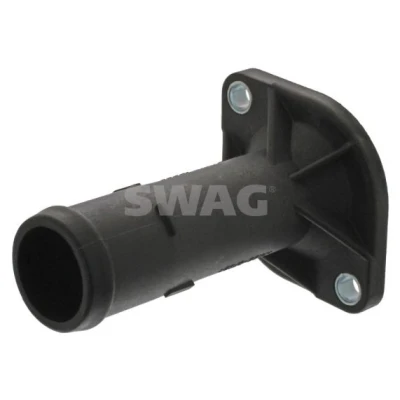 Billede af SWAG 30 91 8230 Kølemiddelflange plastik foran med pakning VOLKSWAGEN: Polo III Variant, Golf 4, Bora AUDI: A3 Hatchback