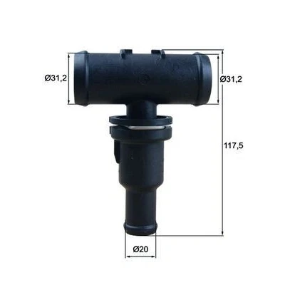 Billede af MAHLE ORIGINAL TH 53 75 Termostat VOLKSWAGEN: GOLF 6