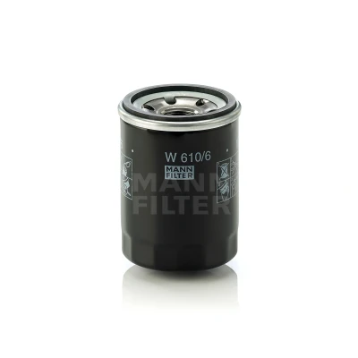 Billede af MANN filter W 610/6 Oliefilter M 20 X 1.5 med en returløbs stop ventil Påskruet HONDA: Jazz 3, CIVIC 8 Hatchback, 6 Stufenheck
