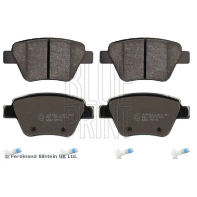 Billede af BLUE PRINT ADV184218 Bremseklodser bagaksel med skruesæt VOLKSWAGEN: Golf 6, Touran I, SKODA: Superb II Stationcar, Octavia 2 Combi