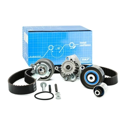 Billede af SKF VKMC 01255 1 Vandpumpe + Tandremssæt med pakninger gevindtappe 141 VOLKSWAGEN: Passat B6 Variant, Touran I, Golf 5, SKODA: Octavia 2 Combi