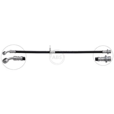Billede af A.B.S. SL 4140 Bremseslange 465 INN M10x 1.0 HONDA: CIVIC 6 Stufenheck, Hatchback
