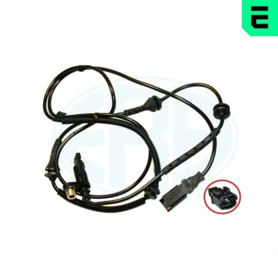 Billede af ERA 560023A ABS Sensor Bagaksel venstre, højre 2 1740 38 PEUGEOT: 407 SW, Sedan, Coupe, CITROËN: C6 Sedan