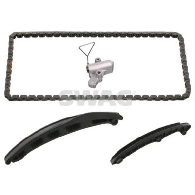 Billede af SWAG 30 94 0672 Styrekædesæt Tandkæde, Lukket kæde VOLKSWAGEN: Golf 6, 5, SKODA: Fabia 2, Octavia II Hatchback, Yeti, SEAT: Ibiza 4 ST