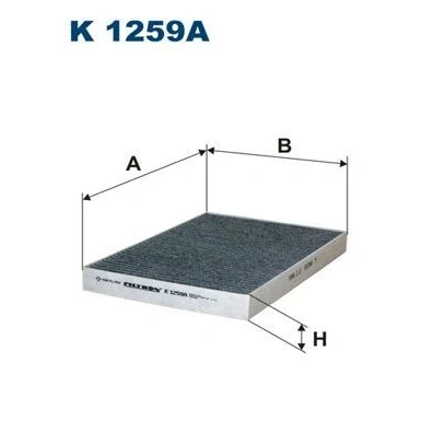 Billede af FILTRON K 1259A Kabinefilter Aktivkulfilter 310 213 30 CHRYSLER: 300C Sedan, Touring